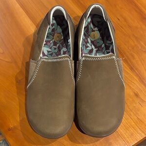 REVITALIGN Orthotic Suede Slip Ons